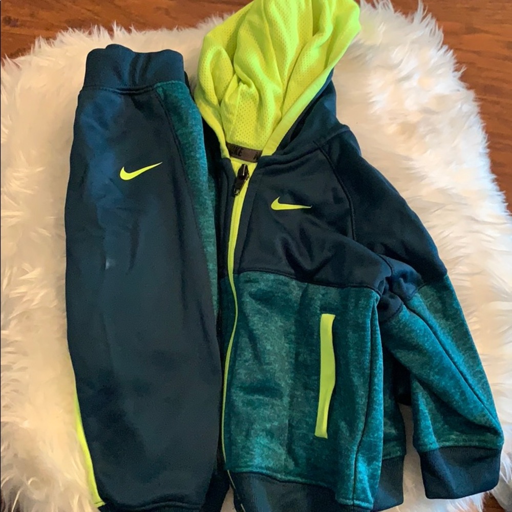 Nike dri fit track suit